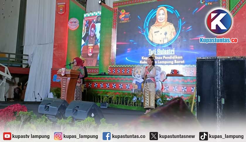 Usung Pembelajaran Berakar Budaya, Festival KREASI GTK Perkuat Sinergi Guru se-Lampung
