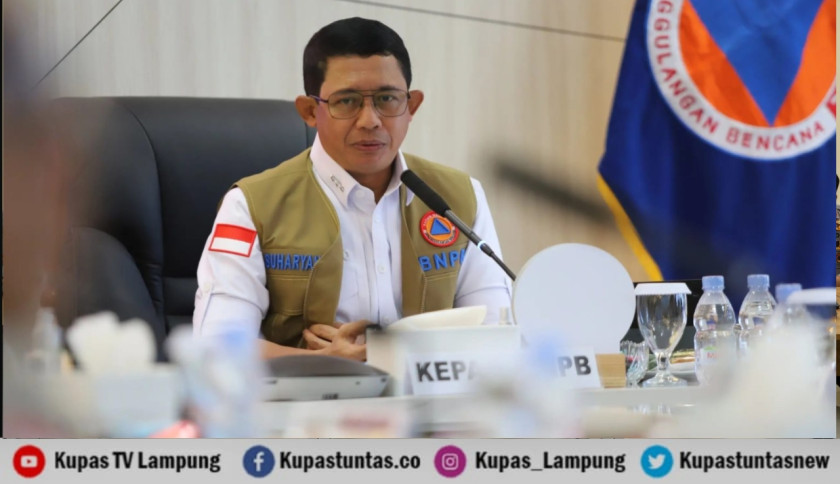 BNPB Lakukan Operasi Modifikasi Cuaca Atasi Abu Vulkanik Gunung Anak Krakatau
