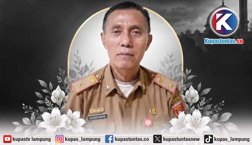 Kadisdukcapil Lampung Barat Ruspan Anwar Meninggal Dunia, ASN Pemkab Berduka