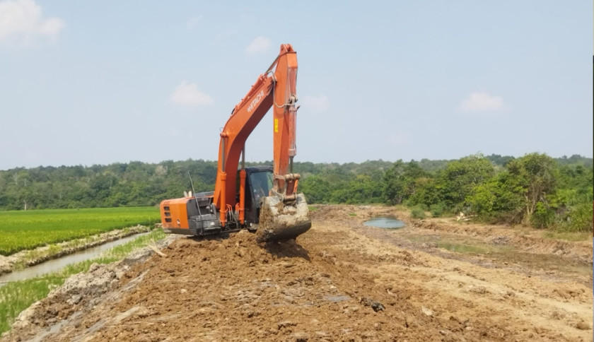Pembangunan Pembatas Way Kambas Capai 82 Persen, Warga Minta Akses ke Sawah Tetap Dibuka
