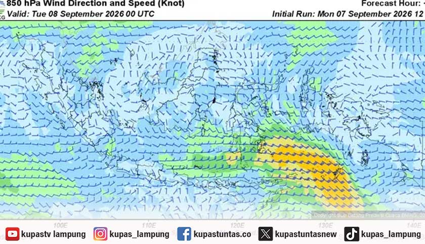 Abu Anak Krakatau Mulai Menjauh dari Lampung, Terdorong Angin ke Arah Banten