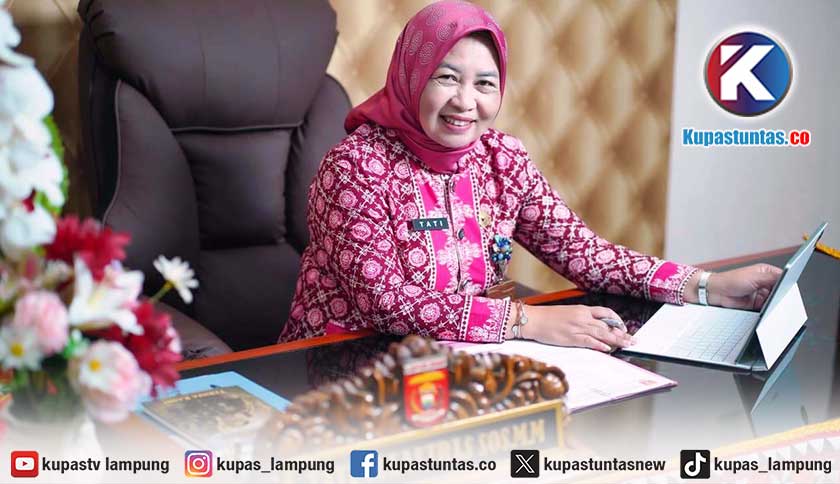 PTM Disetop Sementara, Pembagian Seragam Gratis Lampung Barat Tetap Dilanjut