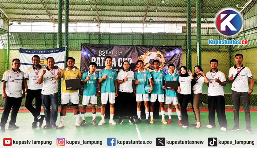Batiqa Hotel Lampung Gelar BATIQA CUP Futsal Competition 2026, Pererat Silaturahmi Antar Hotelier