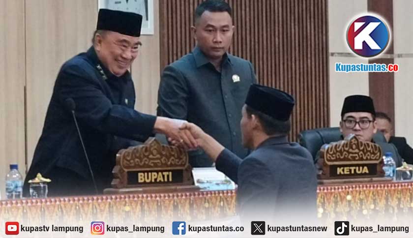 APBD Perubahan Tanggamus 2026 Disahkan Rp1,742 Triliun, 8 Anggota DPRD Tidak Hadir