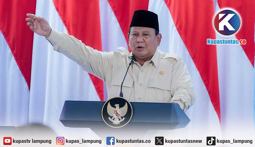 Inilah Arahan Presiden Prabowo Tangani Erupsi Gunung Anak Krakatau