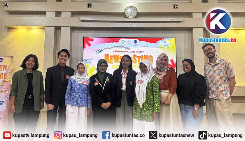 Mahasiswa Teknokrat Juara 1 Newcasting Efest 2026 Undip, Buktikan Talenta Muda Lampung Mampu Bersaing Nasional