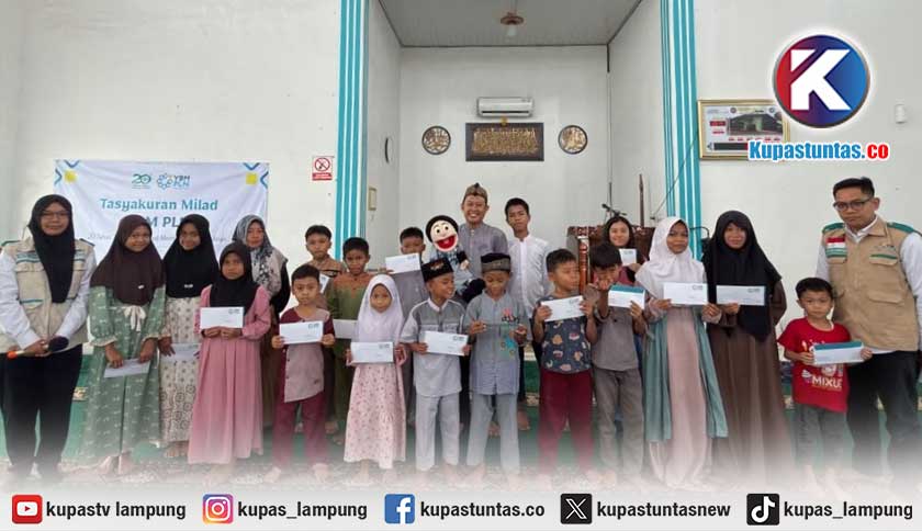 Rayakan Milad ke-20, YBM PLN Tebar Kebahagiaan Melalui Dongeng Ceria dan Santunan