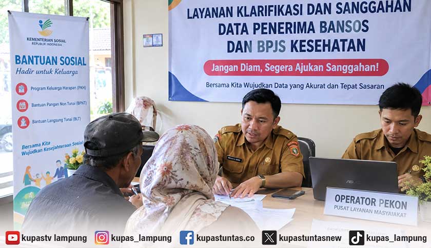3.513 Bansos Warga Lambar Nonaktif, Pemkab Minta Operator Pekon Aktif Bantu Klarifikasi