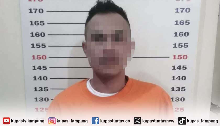 DPO Pencuri Honda Brio di Pantai Sanggar Beach Kalianda Ditangkap Polisi