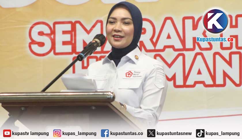 PMI Lampung Salurkan 445.400 Liter Air Bersih dan 30.000 Masker