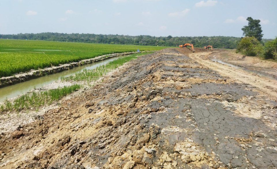 Pembangunan Pembatas Way Kambas Capai 82 Persen, Warga Minta Akses ke Sawah Tetap Terbuka