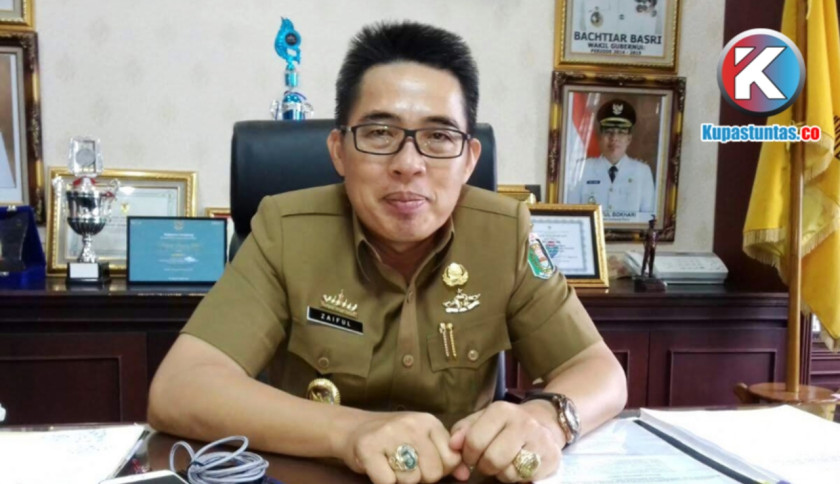 Mantan Bupati Lampung Timur Zaiful Bokhari Ditetapkan Tersangka Korupsi Tanah Genangan Bendungan Margatiga