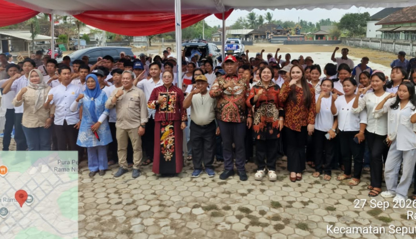 Sosialisasi Pancasila, Ni Ketut Dewi Nadi Ajak Warga Kampung Rama Murti 2 Perkuat Gotong Royong dan Persatuan