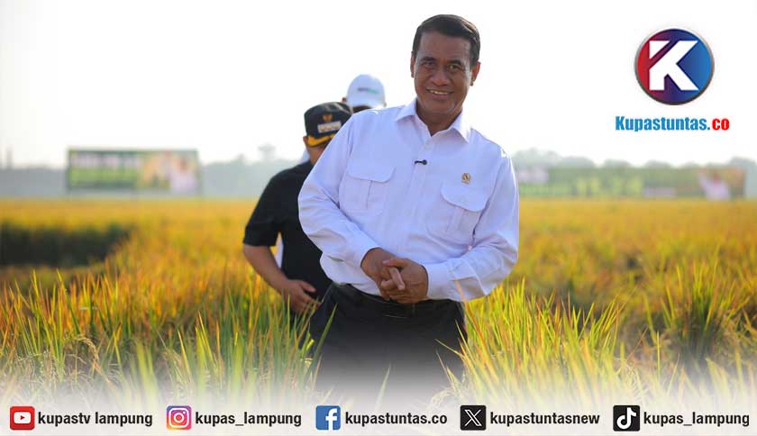 Mentan Amran: PM-AAS Gandakan Hasil Panen, Pendapatan Petani Ikut Naik