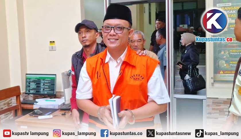 Bupati Lampung Tengah Nonaktif Ardito Wijaya Tak Ajukan Banding Vonis Penjara 5 Tahun