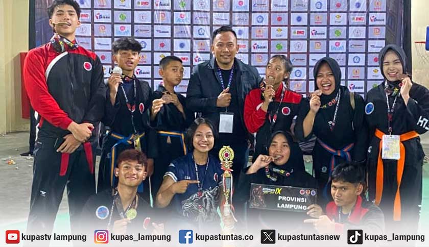Hapkido Lampung Barat Bawa Pulang 9 Medali dari Kejurnas IX Lampung