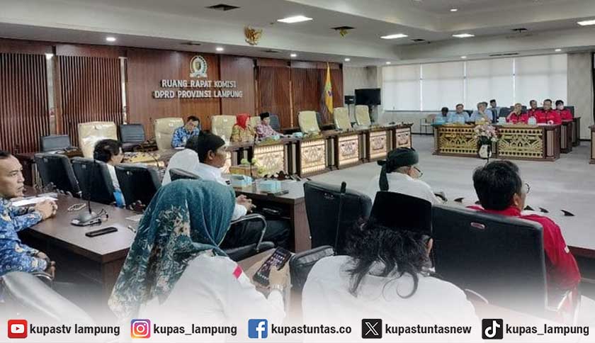 Koalisi Buruh Lampung Minta DPRD Kawal 10 Tuntutan Buruh hingga ke Pusat