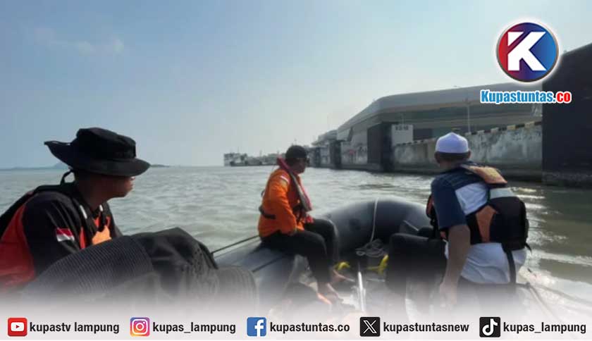 Pria Asal Cilegon Terjun ke Laut di Dermaga Eksekutif, Tim SAR Sisir Perairan Bakauheni
