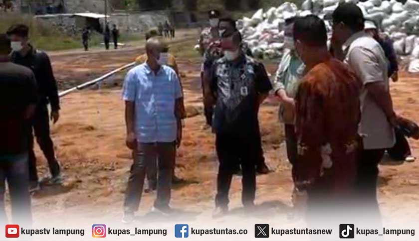 Tak Miliki IPAL, Produksi PT Indo Thai Coco Investama di Tarahan Disegel