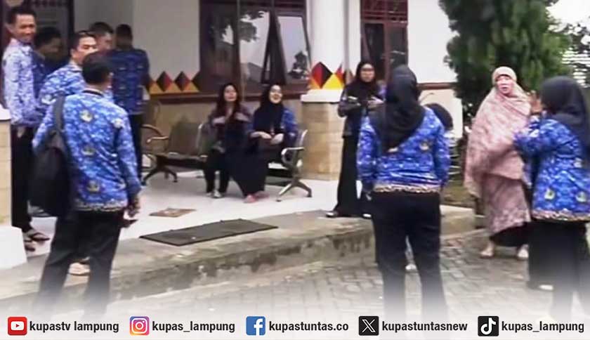 Gempa Magnitudo 4,7 Guncang Tanggamus, Warga dan Pegawai Pemkab Berhamburan Keluar