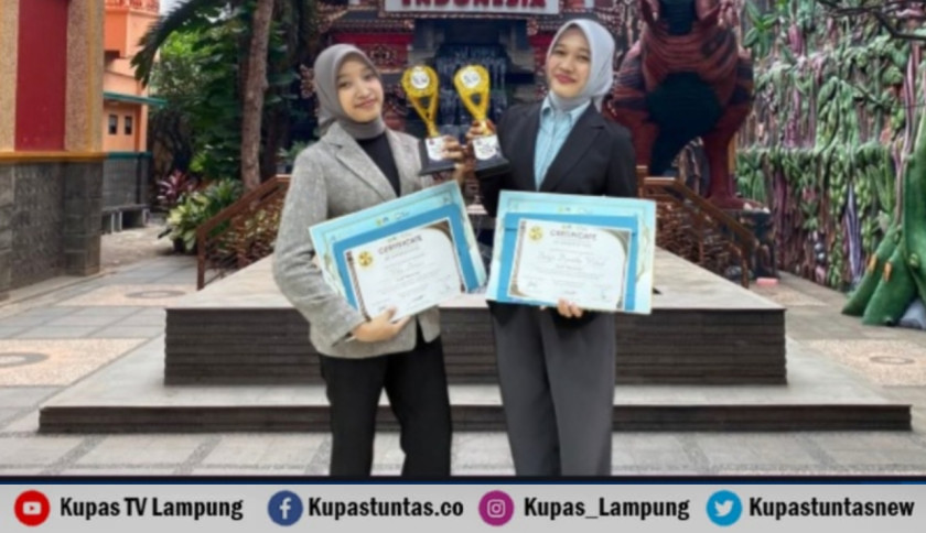 GO Nasional! Mahasiswa Universitas Teknokrat Indonesia Juara Nasional Newscasting