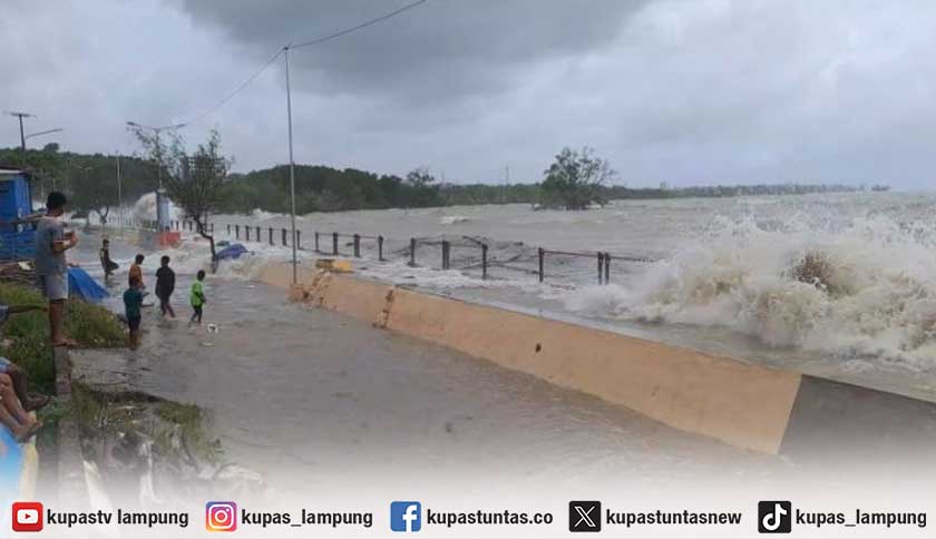 BMKG: Waspada Banjir Rob di Wilayah Pesisir Lampung 26 hingga 31 Oktober 2026
