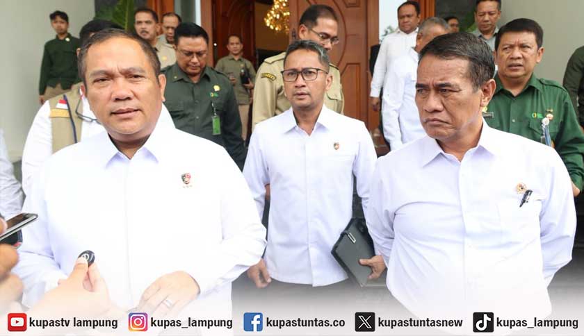 Mentan Amran Sambut Wamentan Alim, Perkuat Transformasi Pertanian dan Swasembada Pangan