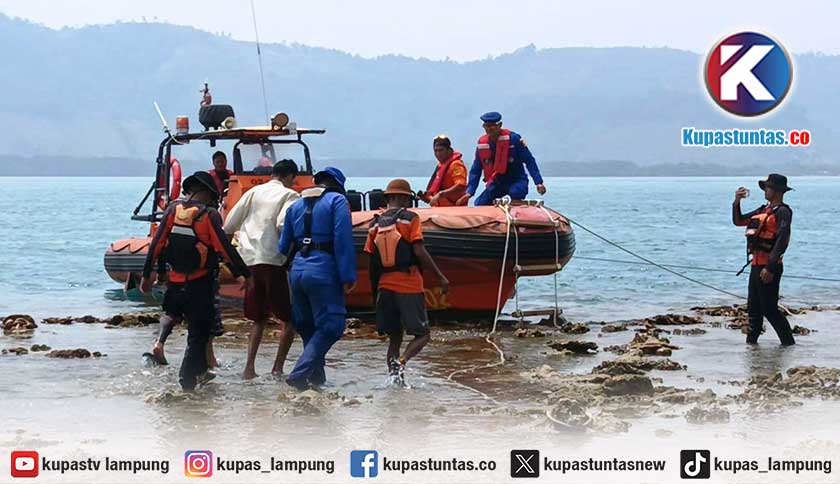 Pria Melompat ke Laut di Bakauheni Ditemukan Tim SAR Gabungan