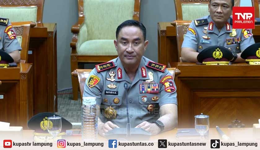 Komjen Suyudi Jalani Fit and Proper Test Calon Kapolri di Komisi III DPR RI, Jenderal Bintang Tiga Ahli Reserse
