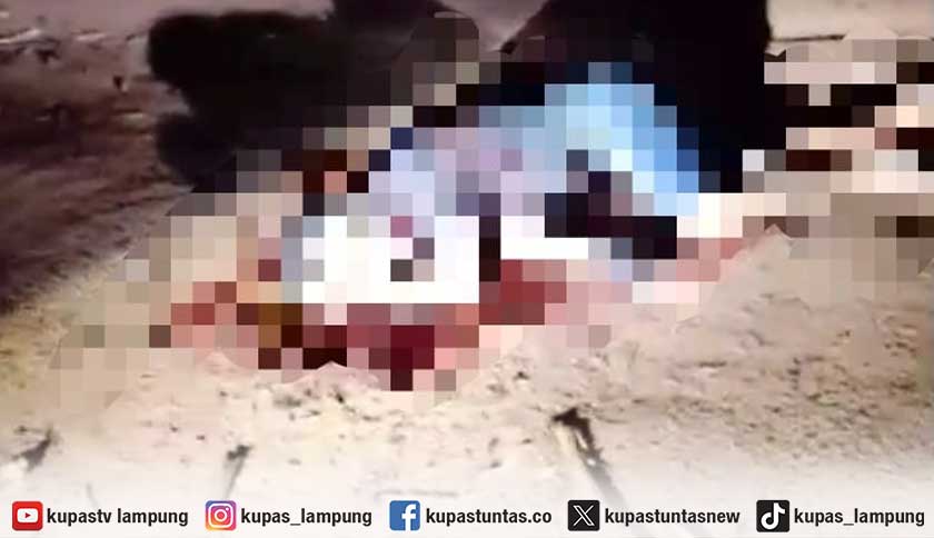 Seorang Pria Tewas dengan Sejumlah Luka Tusuk di Register 44 Way Kanan