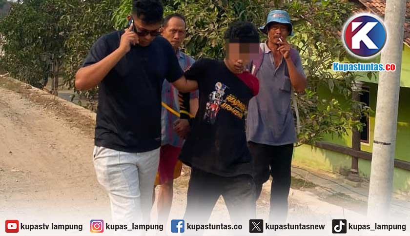 Tertangkap Basah Hendak Curi Motor, Pria di Pringsewu Nyaris Babak Belur Diamuk Massa