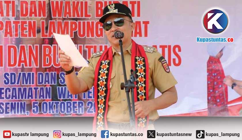 Bupati Lampung Barat Soroti Bullying di Sekolah, Minta Siswa Saling Menghargai