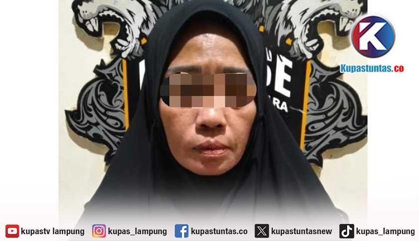Emak-emak Curi Rp22,7 Juta Usai Korban Keluar Bank di Lampung Utara