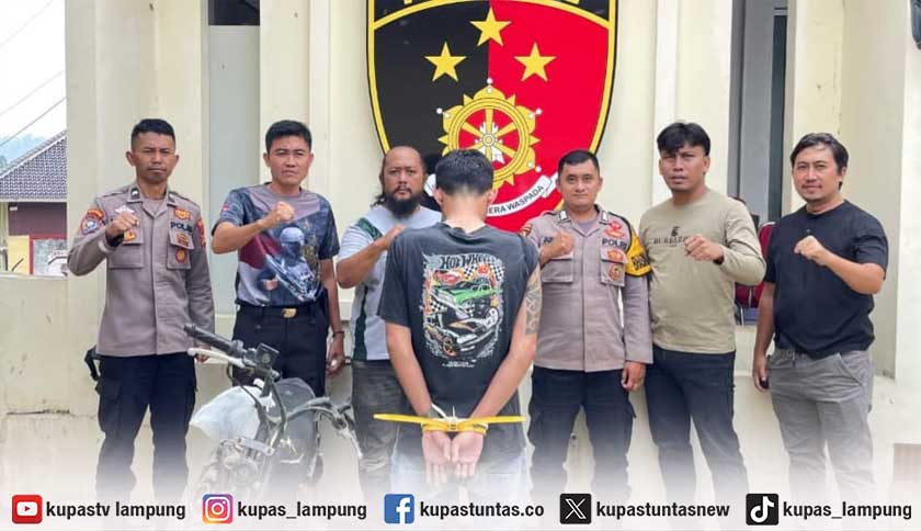 Motor Hilang di Sumberejo Tanggamus, Polisi Temukan Sudah Dipreteli di Bengkel