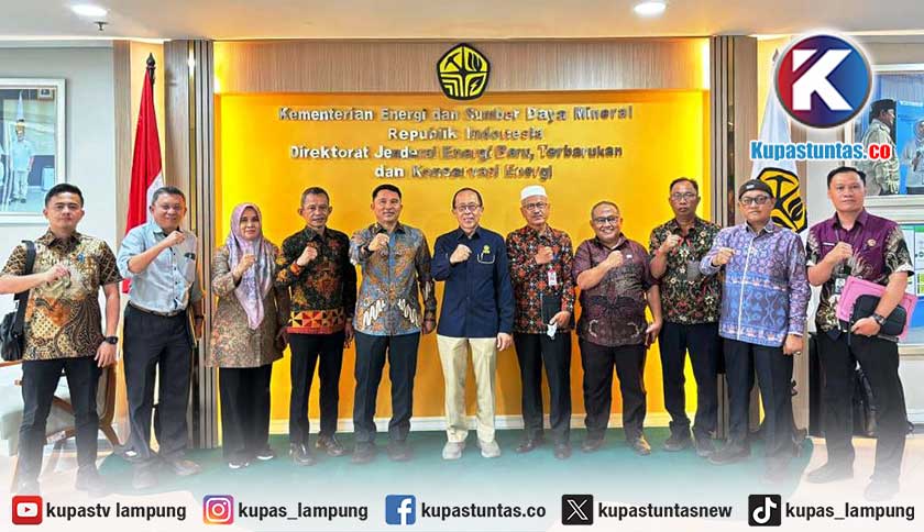 Potensi Energi Melimpah, Bupati Lampung Barat Bahas Panas Bumi hingga PLTMH ke Kementerian ESDM