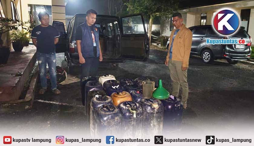 Angkut 337 Liter BBM Subsidi, Pria di Lampung Barat Terancam Penjara 6 Tahun