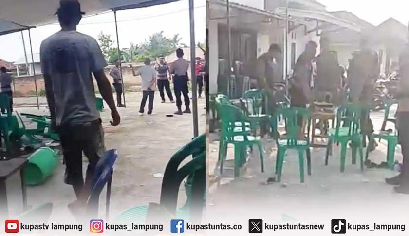 Pilkakon Tanjung Dalam Pringsewu Memanas, Surat Suara Dirusak dan Penghitungan Terhenti