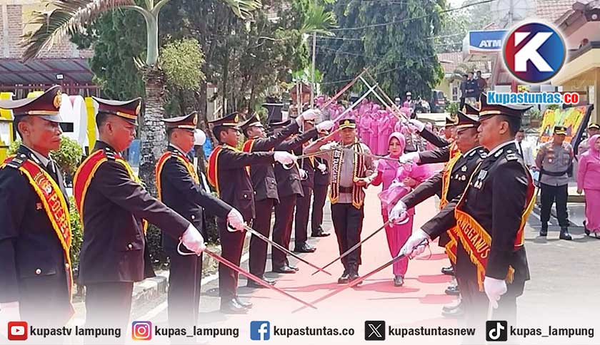 AKBP AH Hudi Arif Resmi Pimpin Polres Tanggamus