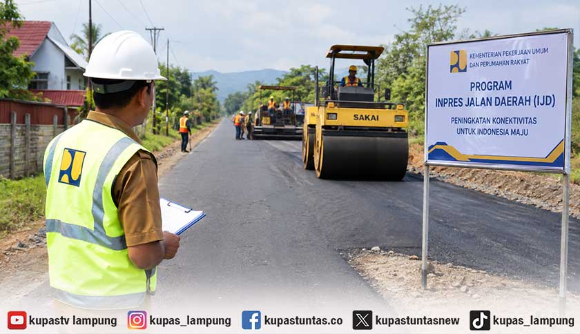 Tiga Ruas Jalan di Lampung Dapat Kucuran Dana IJD Rp100 Miliar
