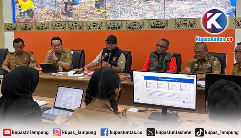 24 Hari Berlalu, Karhutla TN Way Kambas Belum Padam