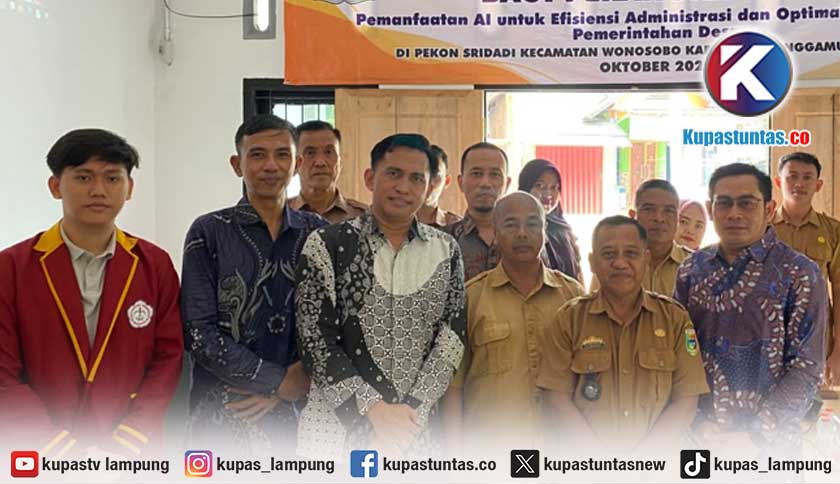 Universitas Teknokrat Indonesia Gelar Pelatihan AI untuk Perangkat Desa di Wonosobo Tanggamus