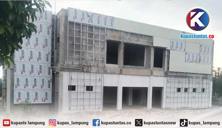 Pembangunan Labkesda Tanggamus Rp9,2 Miliar Mangkrak, Warga Pertanyakan Kelanjutannya