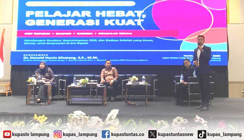 Jadi Narasumber FGD Polda Lampung, Donald Harris Sihotang: Jangan Hancurkan Masa Depan karena Tawuran dan Narkoba