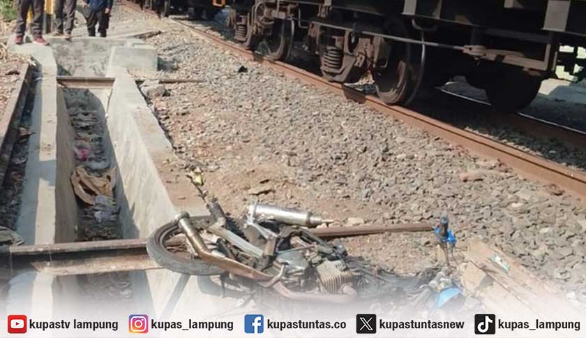 Pemuda Asal Tulang Bawang Tewas Tertemper Kereta di Kedaton Bandar Lampung