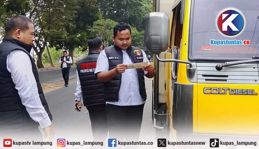 Polisi Temukan Lima Mobil Mencurigakan saat Sidak SPBU di Metro