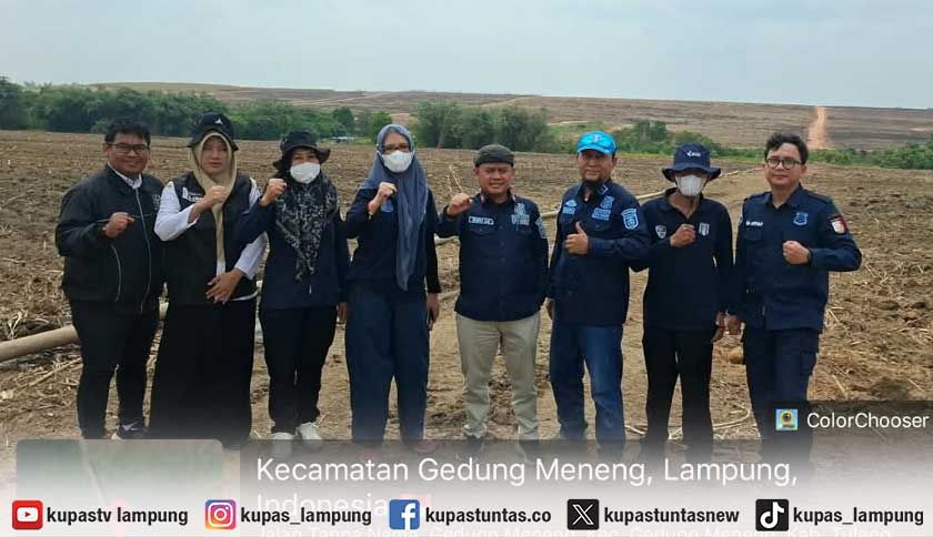 DLH Lampung Segel Lahan PT SIL di Tulang Bawang Usai Kebakaran Picu Kepulan Asap