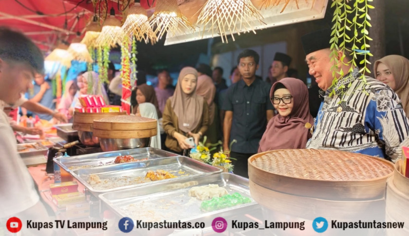 87 UMKM Ramaikan Foodies Festival Tanggamus, Sepekan Berburu Pasar di Taman Kota