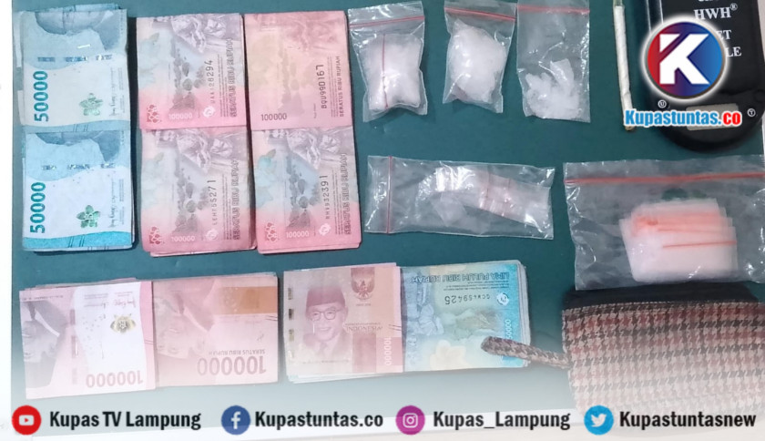 Polisi Gerebek Dua Lokasi Peredaran Narkoba di Mesuji Timur, Tangkap 3 Orang dan Sita Senpi Rakitan