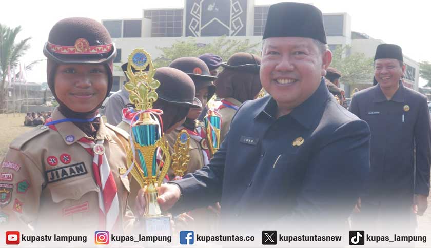 Hari Kesaktian Pancasila, Pemkot Bandar Lampung Tekankan Peran Pramuka Bentuk Karakter Anak Muda