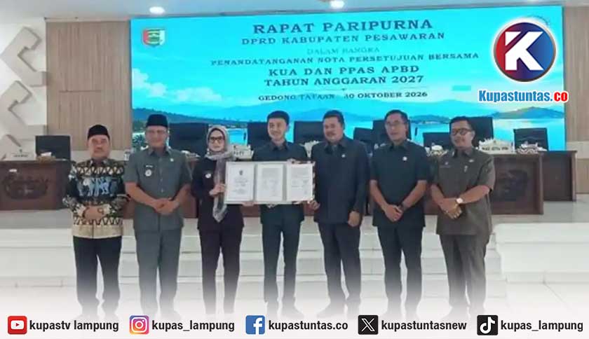 Pesawaran Pinjam Rp70 Miliar dari Bank Lampung, Perbaikan Jalan dan Irigasi Jadi Prioritas